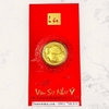 Bao Lì Xì Lộc Hình Mèo Thần Tài Mạ Vàng - Tiensuutam.com