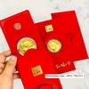 Bao Lì Xì Lộc Hình Mèo Thần Tài Mạ Vàng - Tiensuutam.com