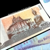 Bộ 4 Tờ Tiền May Mắn Kèm Túi Gấm