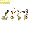 Bộ Móc Khóa Tượng Đồng 12 Con Giáp - TMT Collection.com