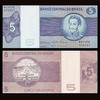 Brazil 5 Cruzeiros 1970 UNC - Phukiensuutam.com