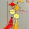 Dây Treo Ô Tô Xu Hình Cô Sáu Côn Đảo Mạ Vàng