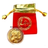 Đồng Xu Con Rồng Cute Tặng Túi Gấm Lộc