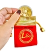 Đồng Xu Con Rồng Cute Tặng Túi Gấm Lộc