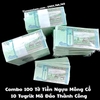 Combo 100 tờ lì xì Mông Cổ 10 Tugrik Hình Con Ngựa Mã Đáo Thành Công