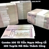 Combo 100 tờ lì xì Mông Cổ 100 Tugrik Hình Con Ngựa Mã Đáo Thành Công
