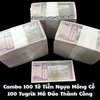 Combo 100 tờ lì xì Mông Cổ 100 Tugrik Hình Con Ngựa Mã Đáo Thành Công