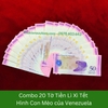 Tiền Lì Xì Tết Hình Con Mèo của Venezuela
