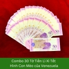 Tiền Lì Xì Tết Hình Con Mèo của Venezuela