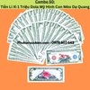Tiền Lì Xì 1 Triệu Dola Mỹ Hình Con Mèo Dạ Quang