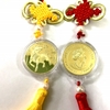 Dây Treo Phong Thủy Đồng Xu Úc Hình Con Trâu Vàng - TMT Collection.com