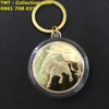 Móc Khóa Xu Úc Hình Con Trâu Vàng - TMT Collection.com