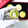 Hộp Quà Tặng Đồng Xu Hình Phật Bồ Tát Bình An