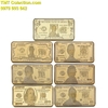 Hộp quà tặng medal vàng 7 mệnh giá 1-100 dollars Mỹ - TMT Collection.com