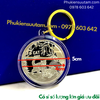 Cặp Móc Khóa Xu Úc Hình Con Mèo Mạ Vàng Bạc - Phukiensuutam.com
