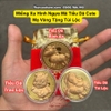 Miếng Đồng Xu Con Ngựa Cute 2026 Tặng Túi Gấm Lộc