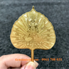 Lá Bồ Đề Quan Âm Mạ Vàng