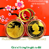 Móc Khóa Xu Úc Hình Con Mèo Vàng - Phukiensuutam.com