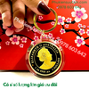 Móc Khóa Xu Úc Hình Con Mèo Vàng - Phukiensuutam.com