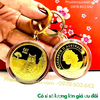 Móc Khóa Xu Úc Hình Con Mèo Vàng - Phukiensuutam.com