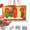 Thẻ Kim Bài Tây Phương Tam Thánh Phật - Phukiensuutam.com
