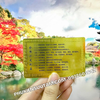 Thẻ Kim Bài Tây Phương Tam Thánh Phật - Phukiensuutam.com