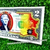 Tiền 2 USD Hình Con Mèo Mạ Vàng 2023 (Mẫu 1 Mèo Nằm) - Phukiensuutam.com