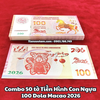 Tiền Lì Xì 100 Dola Macao Hình Con Ngựa 2026