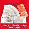 Tiền Lì Xì 100 Euro Hình Con Ngựa 2026 - SP008200