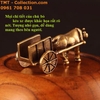 Tượng đồng xe bò kéo - TMT Collection.com