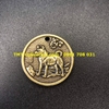 Mặt Đồng Xu Đồng Hình Con Chó - TMT Collection