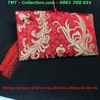 Túi gấm đỏ dây treo đựng tiền lì xì - TMT Collection.com