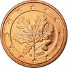 Xu Germany - Đức 5 cent Euro 2002-2024