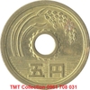 Xu Nhật-Japan 5 Yen (Loại Cũ) 