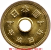 Xu Nhật-Japan 5 Yen (Loại Mới) 