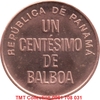 Xu Panama 1 Centésimo de Balboa 1996-2019