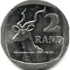 Xu South Africa - Nam Phi 2 Rand 2002-2014