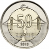 Xu Turkey - Thổ Nhỉ Kỳ 50 Kurus 2009-2022