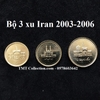 Bộ 3 xu Iran 2003-2006​​​​​​​ - TMT Collection.com