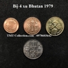 Bộ 4 xu Bhutan 1979​​​​​​​ - TMT Collection.com