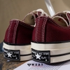 Giày Converse Chuck 70 Vintage Canvas Deep Bordeaux - 171570C