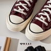 Giày Converse Chuck 70 Vintage Canvas Deep Bordeaux - 171570C