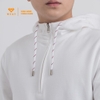 Áo Hoodie Champion Eu Half Zip - White - 214205WHT