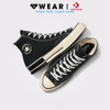 Giày Converse Chuck 70 High 'Black/Natural Ivory' - A08134C