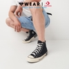 Giày Converse Chuck 70 High 'Black/Natural Ivory' - A08134C