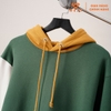 Áo Champion JP Pullover Sweatshirt - Olive - C3U101OLV