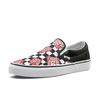 Giày Vans Slip-on Black Red F196 Checkerboard