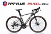 Xe đạp đua PAPYLUS PR760MAX: khung Nhôm nhẹ không mối hàn. Groupset SENSAH R7 tay đề lắc. Phanh đĩa. Líp thả. Cối nổ - Siêu Hot 2026