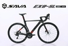 Xe Đạp Đua ĐỨC SAVA EX8 SL:khung Nhôm siêu nhẹ, trọng lượng dưới 10kg, càng Carbon Toray T800 cao cấp. Dàn đầu Carbon Toray đúc liền khối, Tem UCI, Groupset SHIMANO 105 R7120 Japan via 2x12(24S) . SAN PHẲNG MỌI GIỚI HẠN