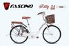 Xe đạp Mini FASCINO KITTY 24 GEN 2: khung thép, sơn tĩnh điện, cáp âm khung. Phanh đĩa , bánh 24inch. DUYÊN DÁNG sang trọng dành cho phái đẹp 2026